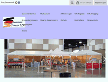 Tablet Screenshot of germanplaza.com